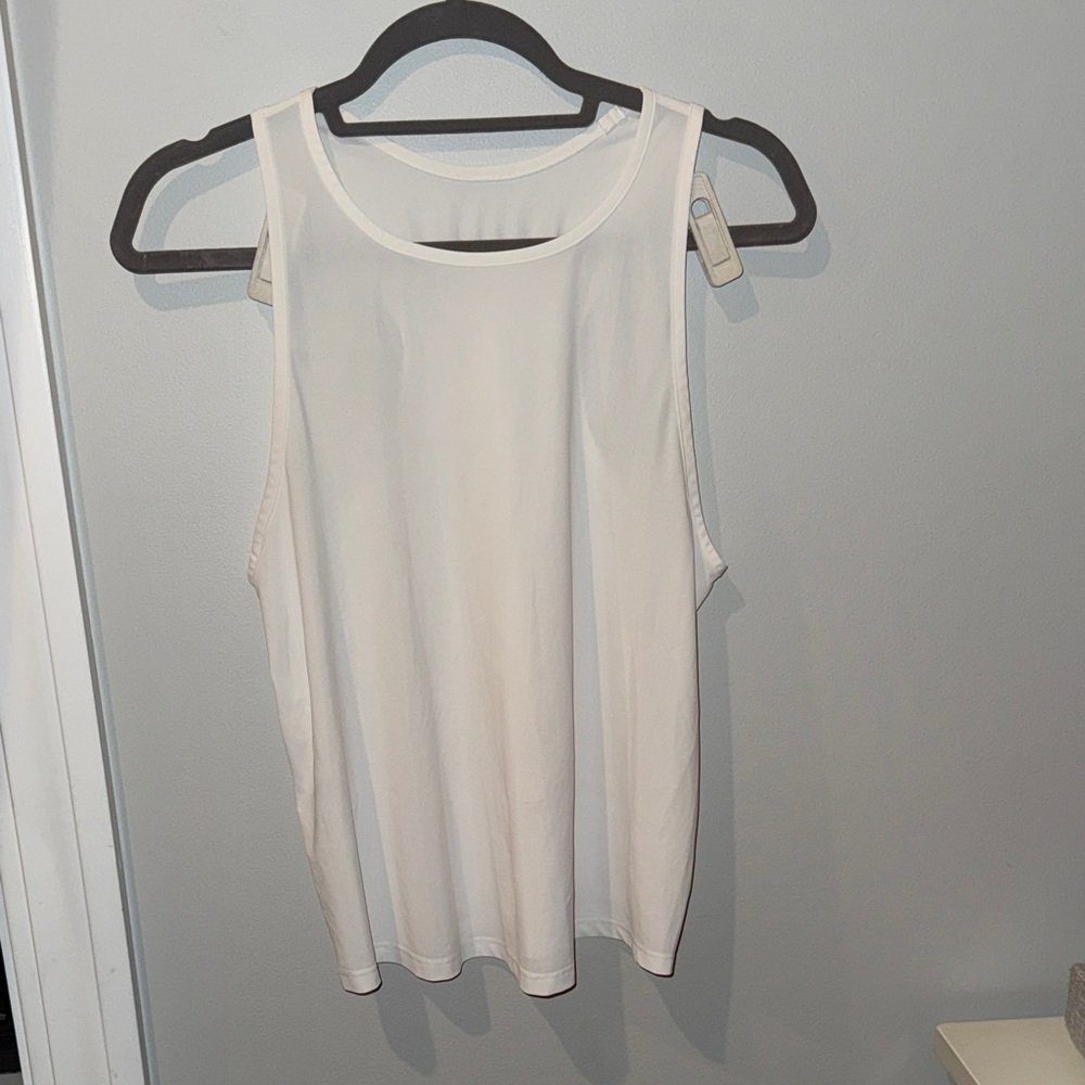 Lululemon Athletica White Tank Top